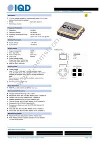 LFSPXO076023REEL Datasheet Cover