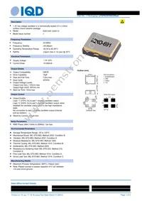 LFSPXO076033REEL Datasheet Cover