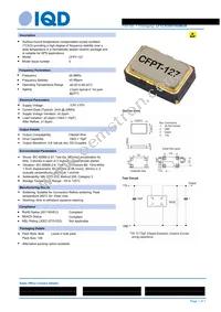 LFTCXO007009BULK Datasheet Cover