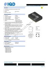 LFTCXO063716BULK Datasheet Cover