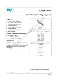 LFTVS10-1F3 Datasheet Cover