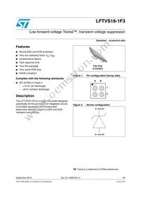 LFTVS18-1F3 Datasheet Cover