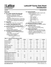 LFXP6E-5T144C Datasheet Page 2