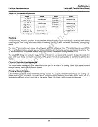 LFXP6E-5T144C Datasheet Page 9