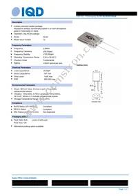 LFXTAL003037BULK Datasheet Cover