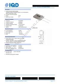 LFXTAL003110BULK Datasheet Cover