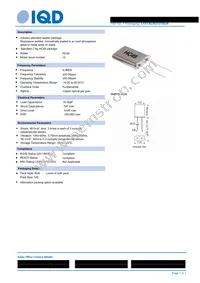 LFXTAL003127BULK Datasheet Cover