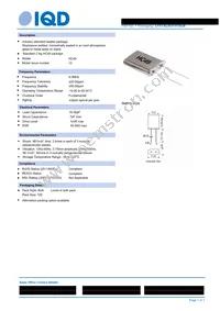 LFXTAL003147BULK Datasheet Cover