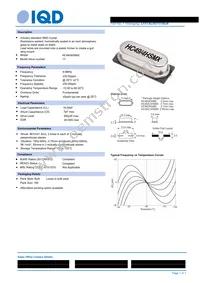 LFXTAL003151BULK Datasheet Cover