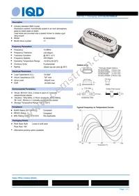 LFXTAL003166BULK Datasheet Cover