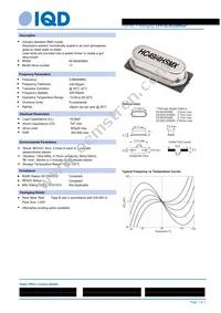 LFXTAL003260REEL Datasheet Cover