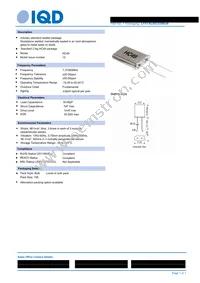 LFXTAL003329BULK Datasheet Cover