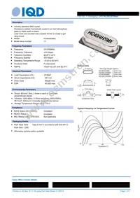 LFXTAL003387REEL Datasheet Cover