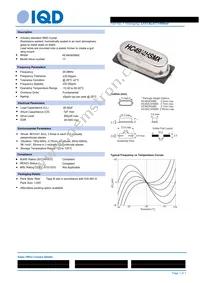 LFXTAL017146REEL Datasheet Cover