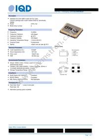 LFXTAL030819BULK Datasheet Cover