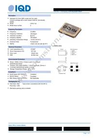 LFXTAL032817REEL Datasheet Cover