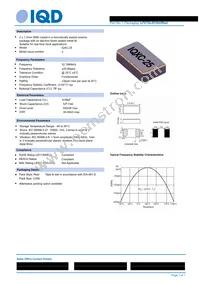 LFXTAL051643REEL Datasheet Cover