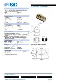 LFXTAL054236REEL Datasheet Cover