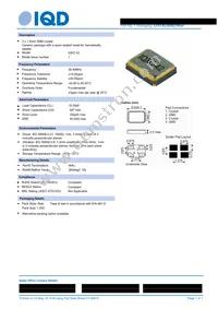 LFXTAL059627REEL Datasheet Cover