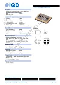 LFXTAL061070REEL Datasheet Cover