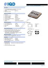 LFXTAL063334REEL Datasheet Cover