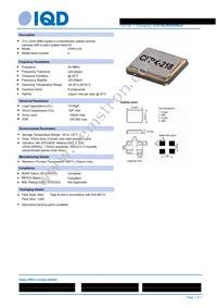 LFXTAL069383REEL Datasheet Cover