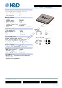 LFXTAL069387REEL Datasheet Cover