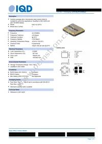 LFXTAL071258REEL Datasheet Cover