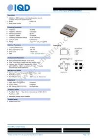 LFXTAL078382REEL Datasheet Cover