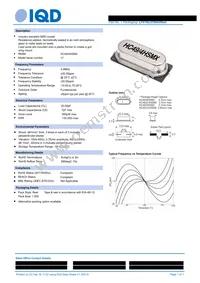 LFXTAL078542REEL Datasheet Cover