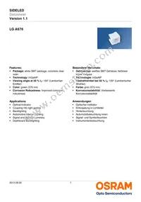 LG A676-P1Q2-24-Z Datasheet Cover
