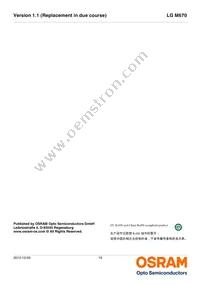 LG M670-J2M1-1-0-10-R18-Z Datasheet Page 19