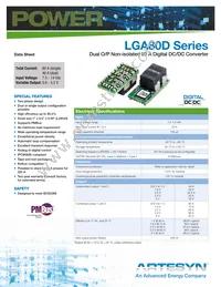 LGA80D-00DADJJ Datasheet Cover