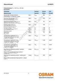 LH N974-KN-1 Datasheet Page 4
