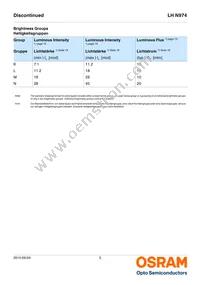 LH N974-KN-1 Datasheet Page 5