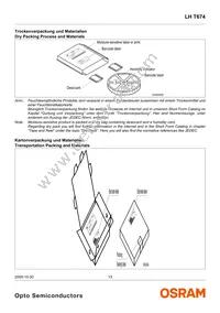 LH T674-L2P1-1-Z Datasheet Page 13