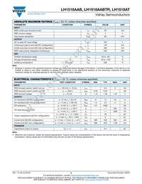 LH1518AABTR Datasheet Page 2