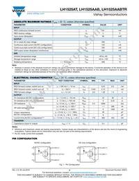 LH1525AT Datasheet Page 2