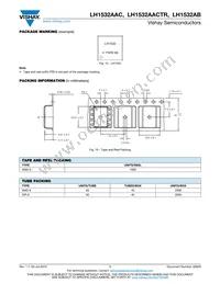 LH1532AACTR Datasheet Page 7