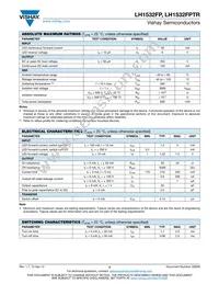 LH1532FPT Datasheet Page 2