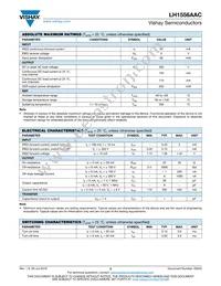 LH1556AACTR Datasheet Page 2