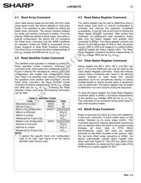 LH28F008SCHT-TE Datasheet Page 15