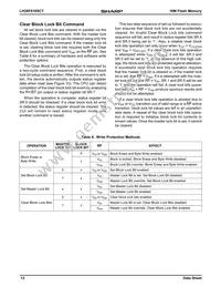 LH28F016SCT-L95 Datasheet Page 12
