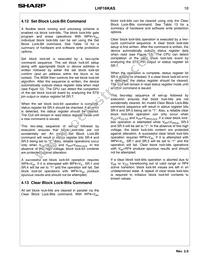 LH28F160S3HNS-L10 Datasheet Page 21