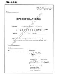 LH28F160S3HNS-TV Datasheet Page 2