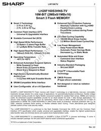 LH28F160S3HNS-TV Datasheet Page 5