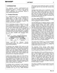 LH28F160S3HT-L10A Datasheet Page 5