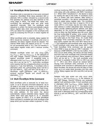 LH28F160S3HT-L10A Datasheet Page 18