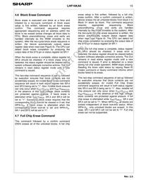 LH28F160S3T-L10A Datasheet Page 17