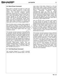 LH28F160S5HT-TW Datasheet Page 18